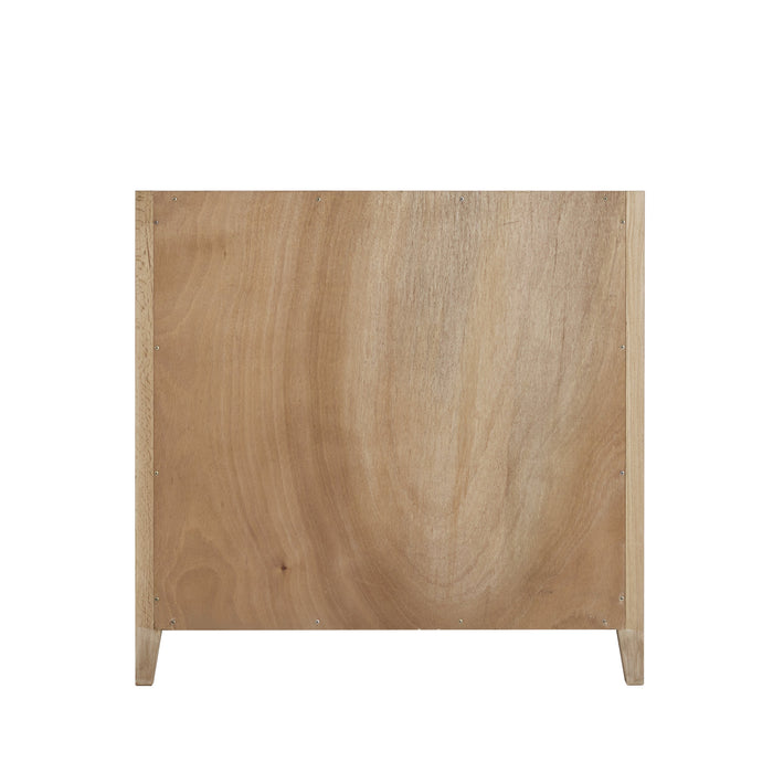 James Martin Celeste 36" Single Bathroom Vanity, Sunwashed Oak with Embossed Shagreen Drawer Fronts
