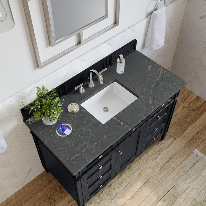 James Martin Brittany 48" Single Bathroom Vanity, Black Onyx