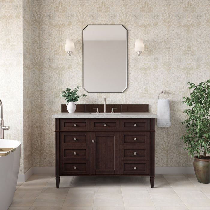 James Martin Brittany 48" Single Bathroom Vanity, Burnished Mahogany