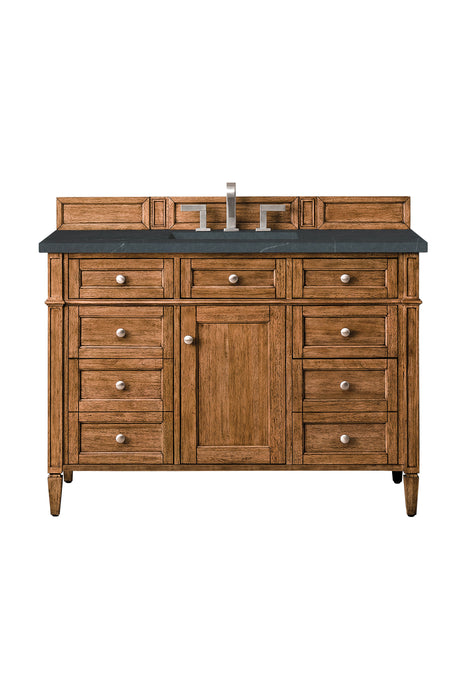 James Martin Brittany 48" Single Bathroom Vanity, Saddle Brown