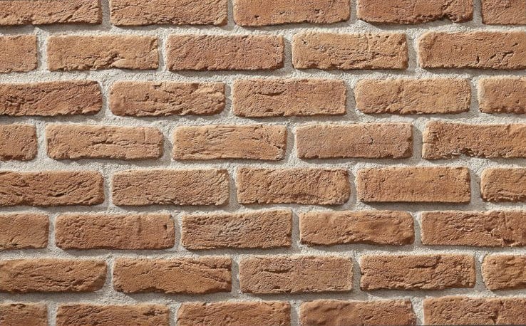 Barok Cotto/Caramel/Lava Manufactured Stone Handmade Brick Veneer - Livfloors Collection