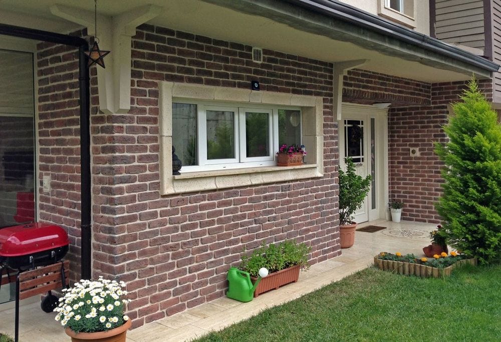 Barok Cotto/Caramel/Lava Manufactured Stone Handmade Brick Veneer - Livfloors Collection