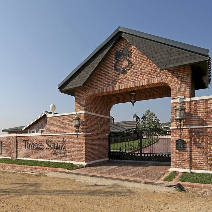 Granulbrick Mix 1 Manufactured Stone Handmade Brick Veneer - Livfloors Collection