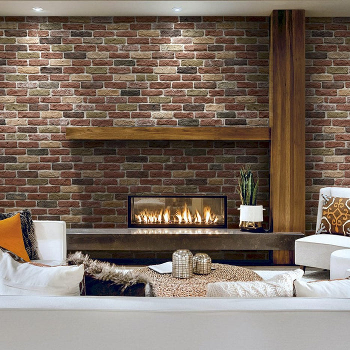Granulbrick Mix 2 Manufactured Stone Handmade Brick Veneer - Livfloors Collection