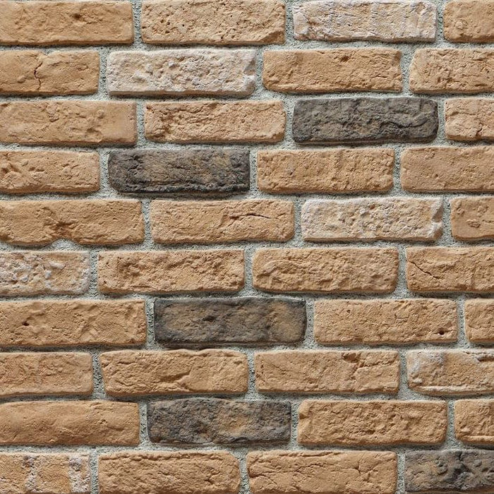 Granulbrick Pink Manufactured Stone Handmade Brick Veneer - Livfloors Collection