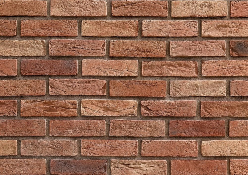 Loft Autumn Manufactured Stone Handmade Brick Veneer - Livfloors Collection