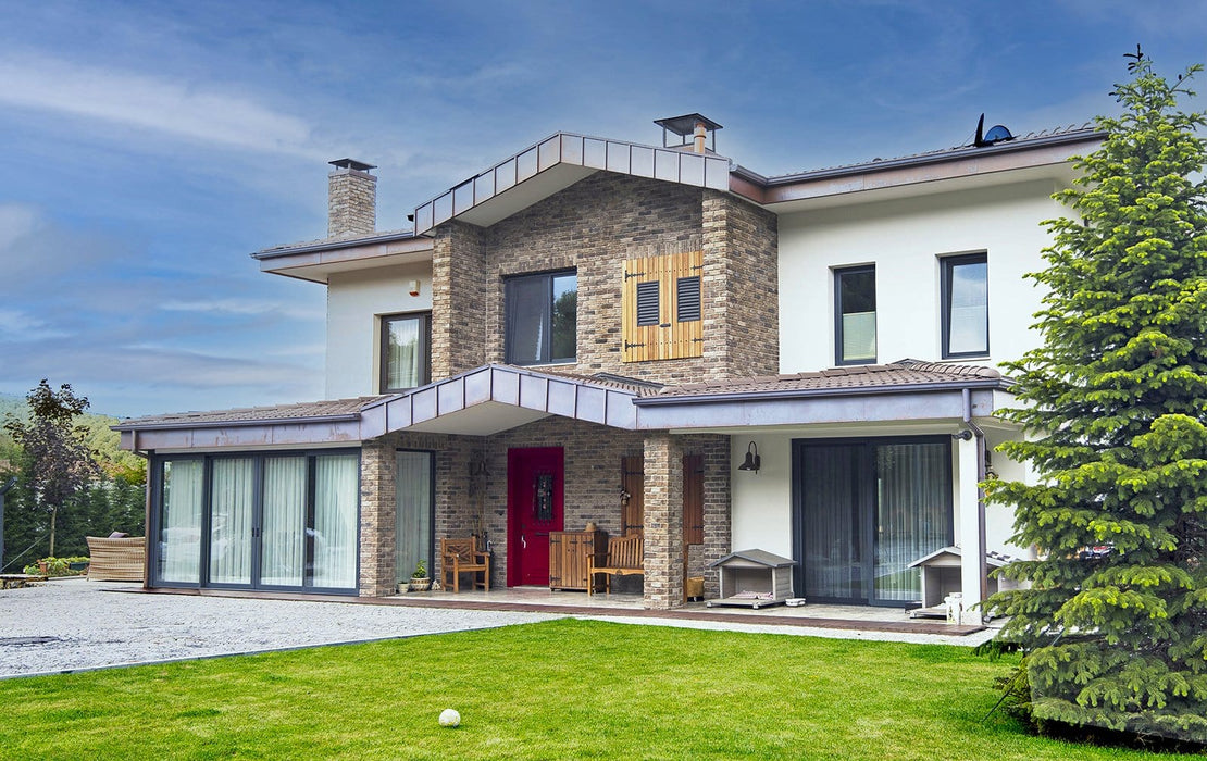 Loft Chestnut Manufactured Stone Handmade Brick Veneer - Livfloors Collection