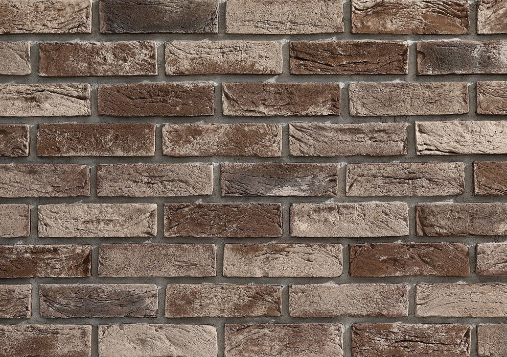 Loft Chestnut Manufactured Stone Handmade Brick Veneer - Livfloors Collection