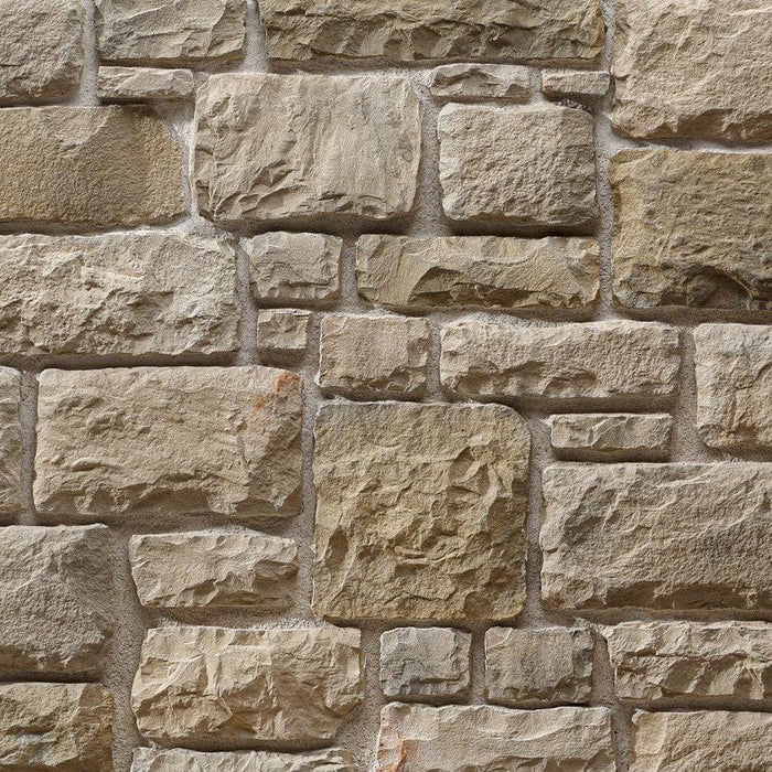 Ashlar Pattern Masso Sand Manufactured Stone Handmade Veneer - Livfloors Collection