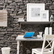 Cappadocia Anthracite Slate Look Manufactured Stone Handmade Veneer - Livfloors Collection