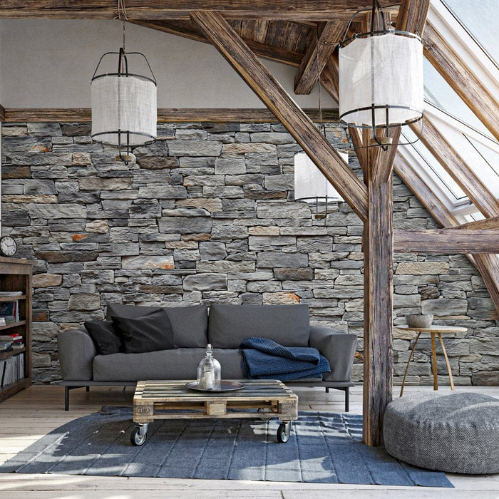 Grand Canyon Ash Slate Look Manufactured Stone Handmade Veneer - Livfloors Collection