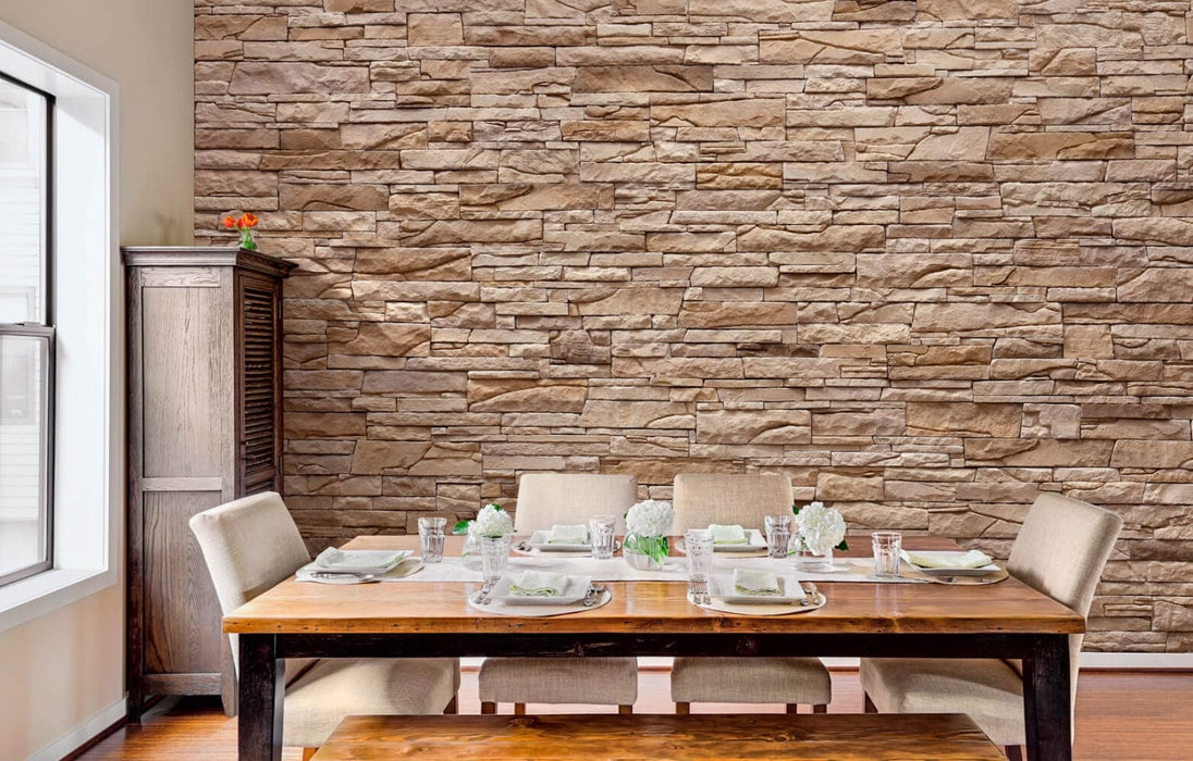 Inka Sand Slate Look Manufactured Stone Handmade Veneer - Livfloors Collection