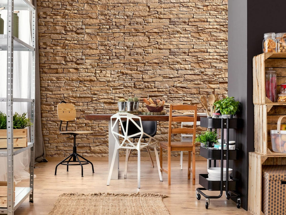 Inka Sand Slate Look Manufactured Stone Handmade Veneer - Livfloors Collection
