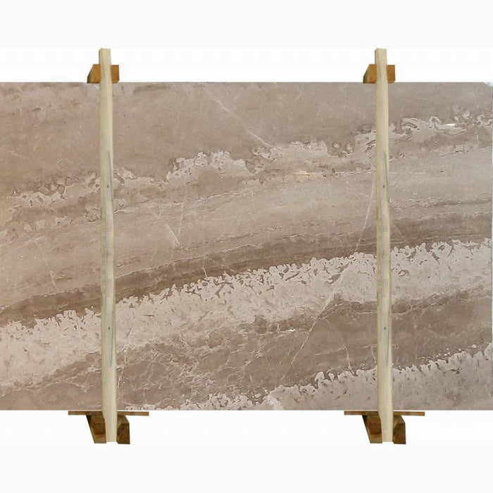 Marqueen Brown Bookmatching Marble Slabs Polished - Livfloors Collection