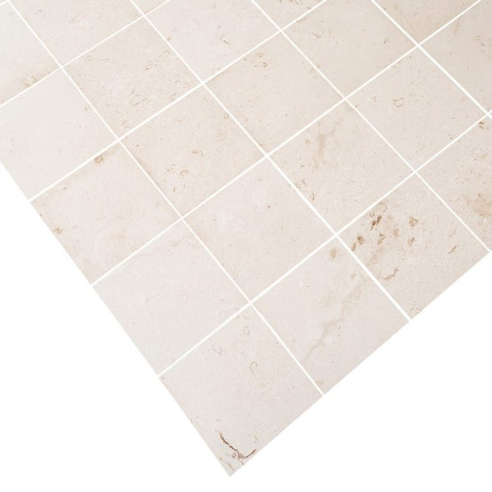 Mayra White Limestone Honed Floor and Wall Tile-Large Format - Livfloors Collection