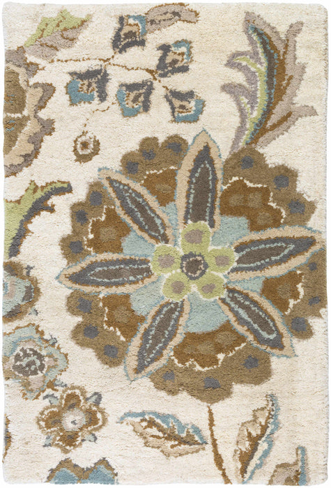Mack Floral Wool Area Carpet - Promo