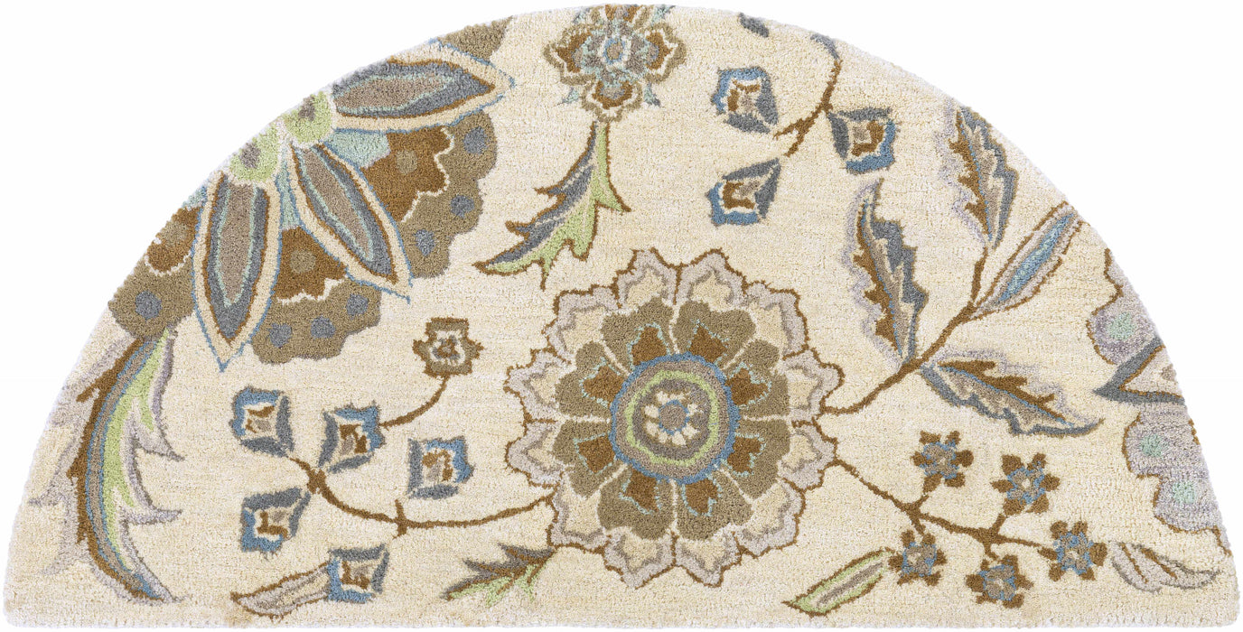 Mack Floral Wool Area Carpet - Promo