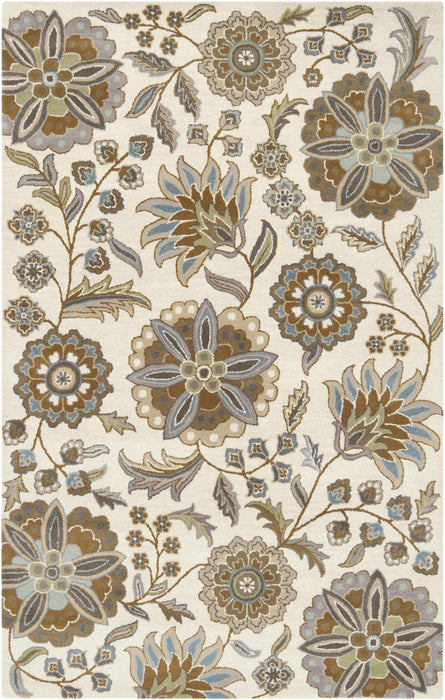 Mack Floral Wool Area Carpet - Promo