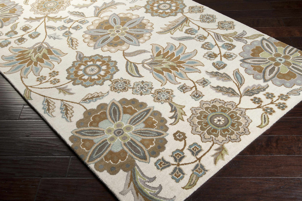 Mack Floral Wool Area Carpet - Promo