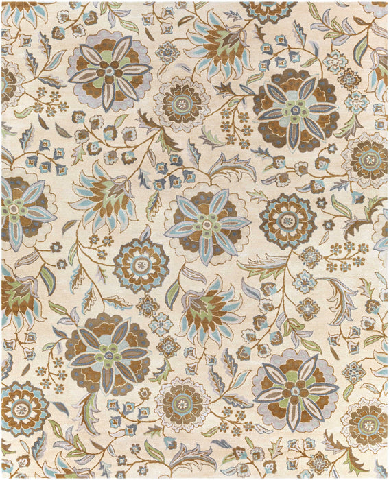 Mack Floral Wool Area Carpet - Promo