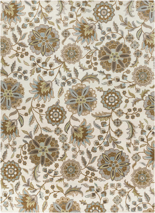 Mack Floral Wool Area Carpet - Promo