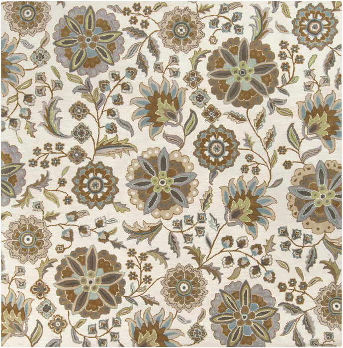 Mack Floral Wool Area Carpet - Promo