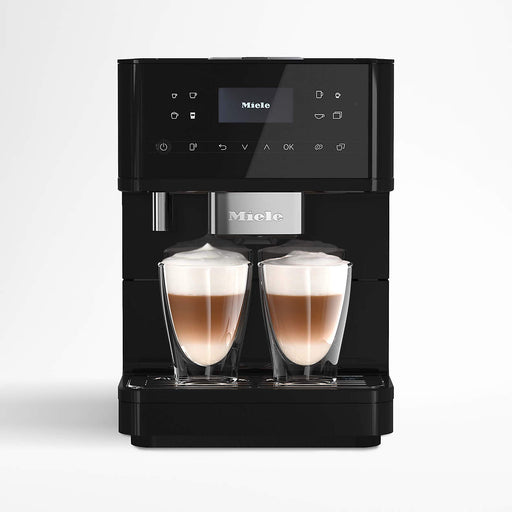 Miele CM6160 Obsidian Black Countertop Coffee and Espresso Machine with MilkPerfect 601370 - Farmhouse Kitchen and Bath