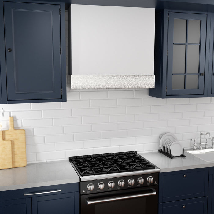 Akicon 30" Stainless Steel Wall Mount Range Hood with 600 CFM Vent Hood — AK-HS30HD-SWN-48