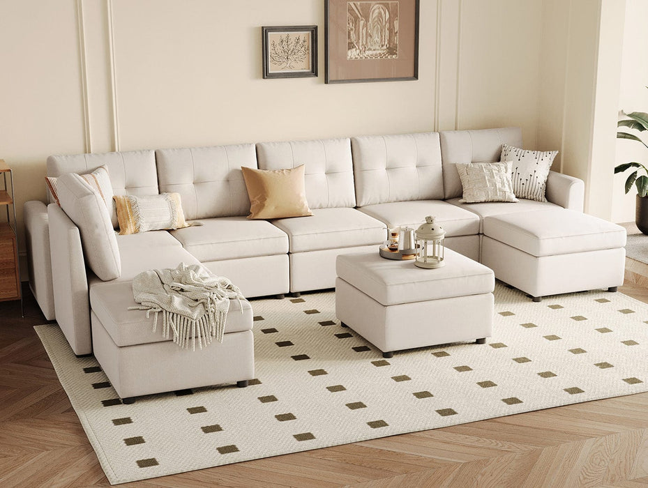 RUBIK III  6 Seats With 3 Ottomans