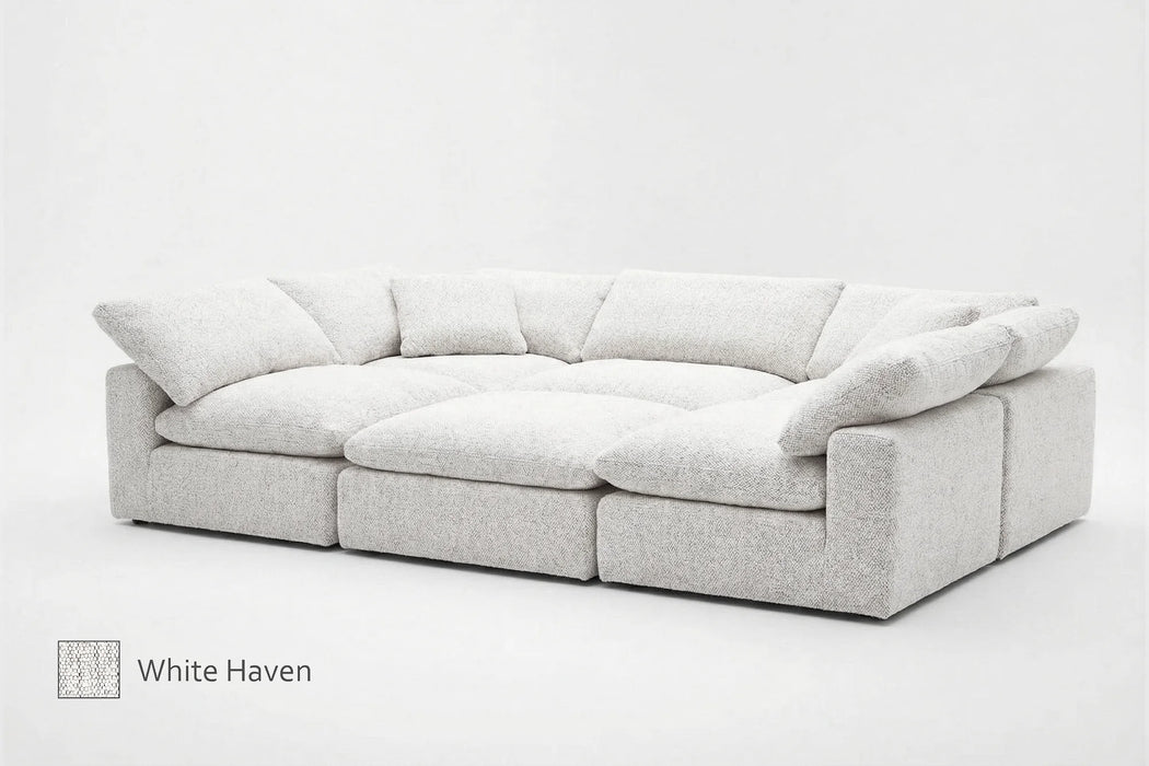 6-Cube Sectional or Iconic Movie Pit