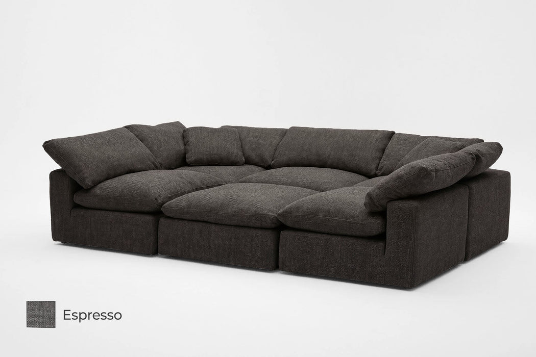 6-Cube Sectional or Iconic Movie Pit
