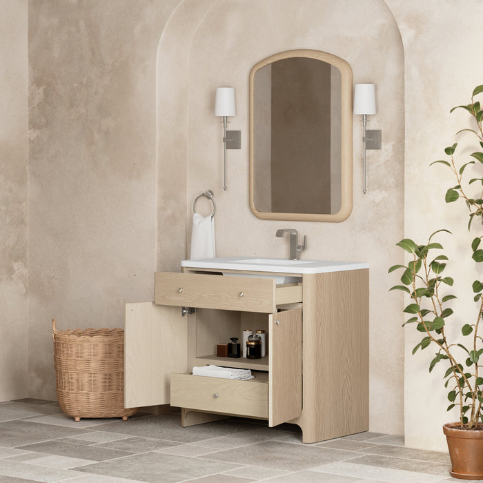 James Martin Gracyn 36" Single Bathroom Vanity, Coastal Driftwood