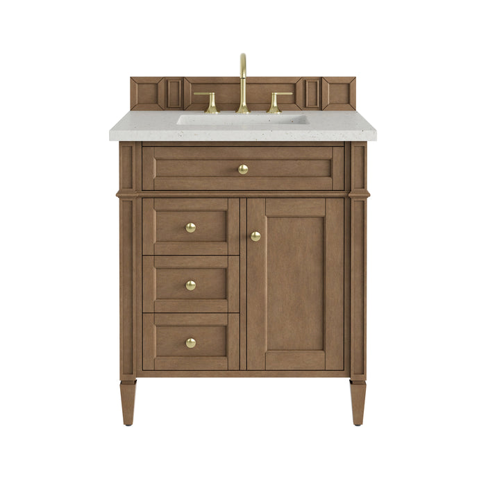 James Martin Brittany 30" Single Bathroom Vanity, Pecan