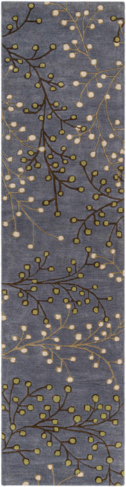 Elsu Brown Beige Wool Rug