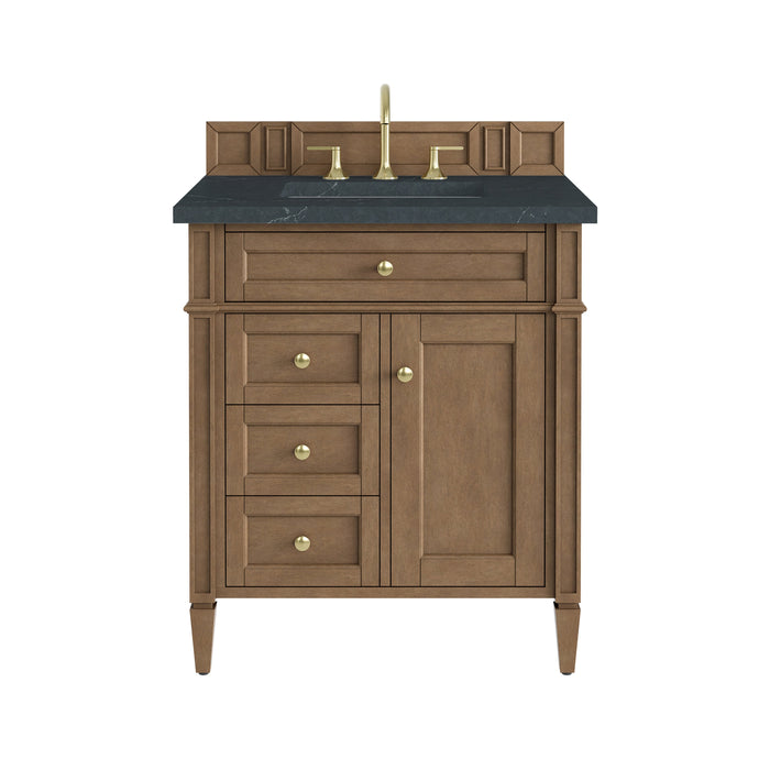 James Martin Brittany 30" Single Bathroom Vanity, Pecan