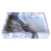 white marble wall mount bathroom vanity sink