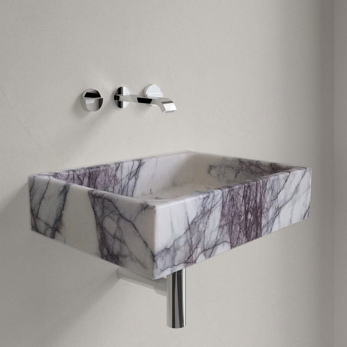 white marble wall mount bathroom vanity sink