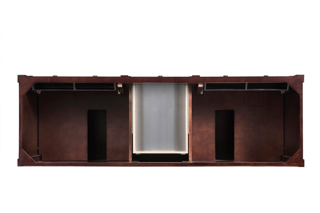 James Martin Brittany 72" Double Bathroom Vanity, Burnished Mahogany