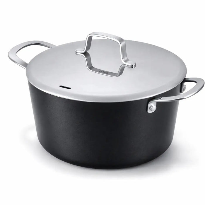Ceramic Nonstick Stock Pot with Lid, 4.5-Qt