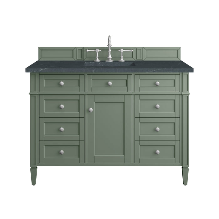 James Martin Brittany 48" Single Bathroom Vanity, Smokey Celadon