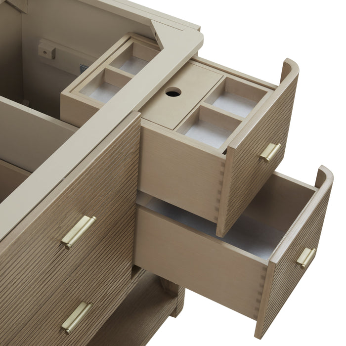 James Martin Lucian 48" Single Bathroom Vanity, Pebble Oak