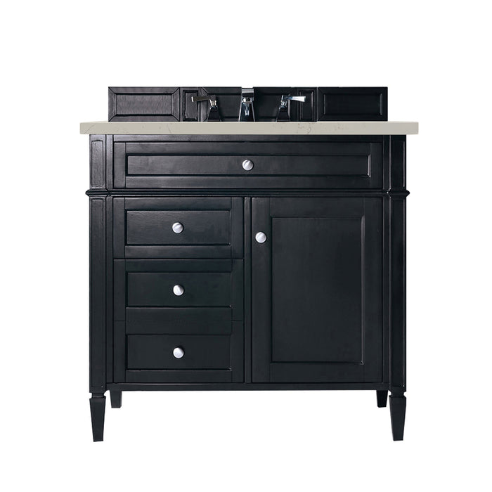 James Martin Brittany 36" Single Bathroom Vanity, Black Onyx