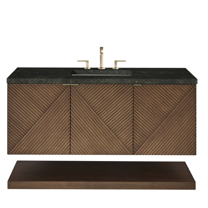 James Martin Marcello 48" Floating Single Bathroom Vanity, Chestnut