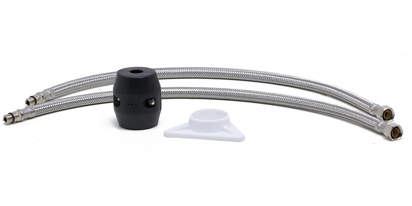 ALFI brand Solid Stainless Steel Two Mode Pull Down Kitchen Faucet AB2034