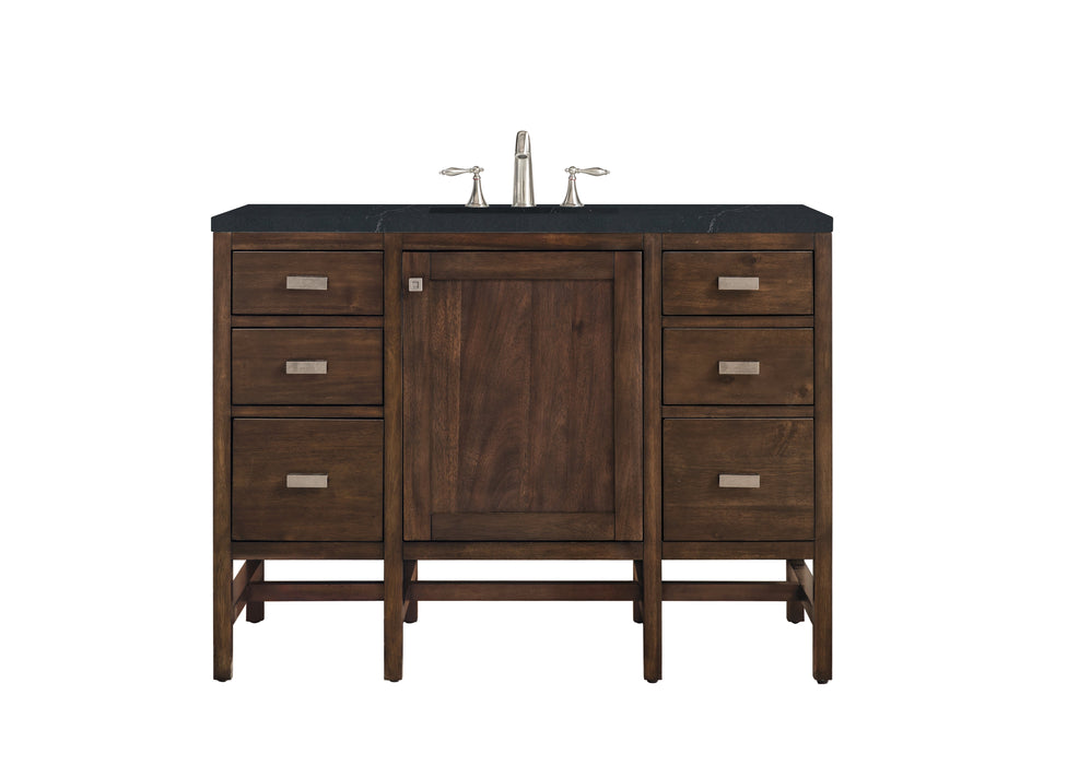 James Martin Addison 48" Single Bathroom Vanity, Mid-Century Acacia