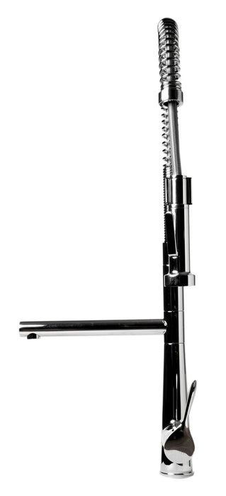 ALFI brand Double Spout Commercial Spring Kitchen Faucet ABKF3787