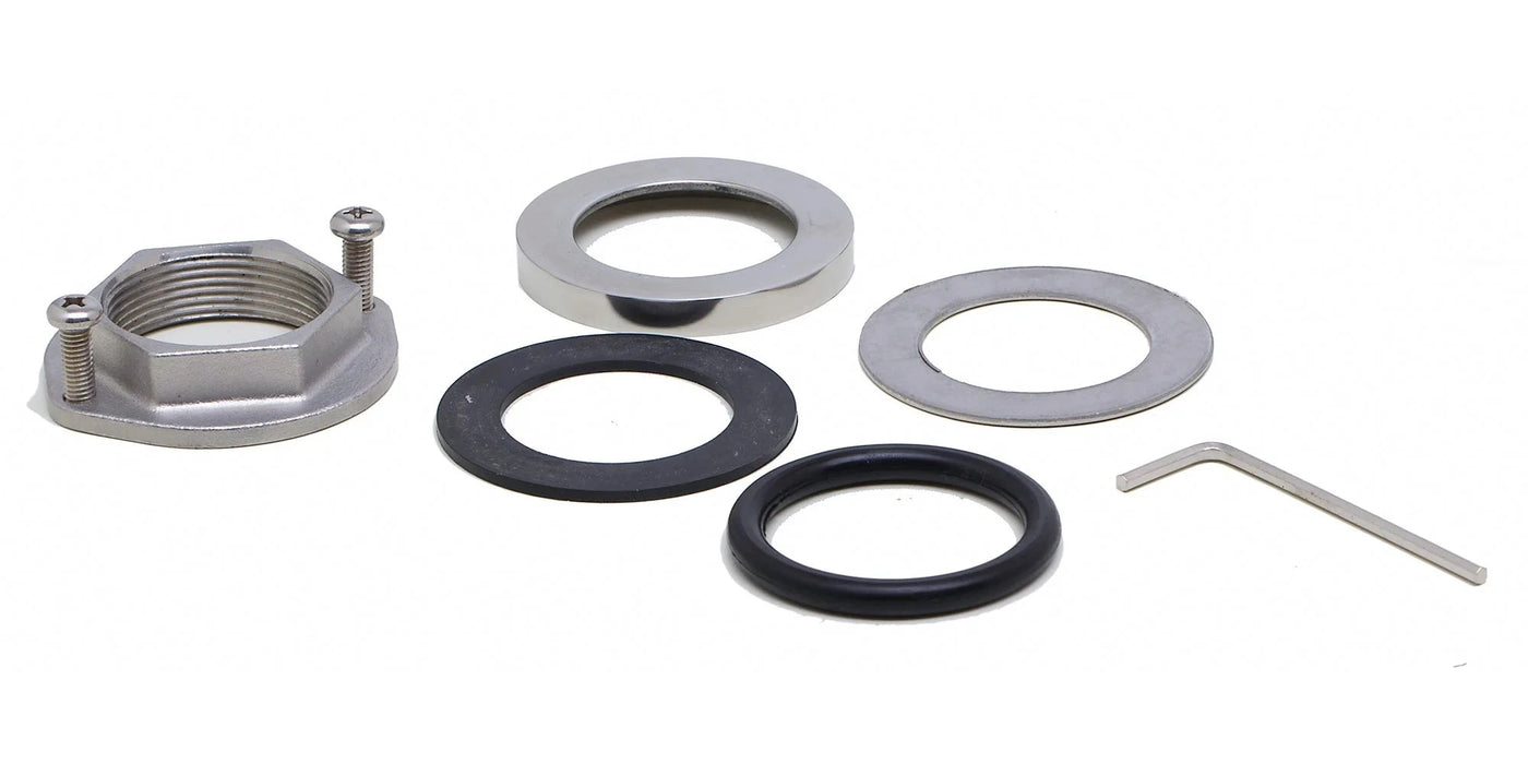 ALFI brand Modern Solid Stainless Steel Retractable Kitchen Faucet AB2038