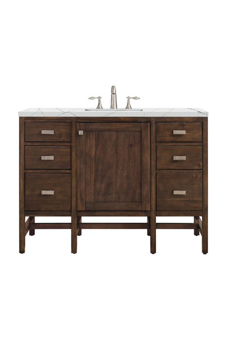 James Martin Addison 48" Single Bathroom Vanity, Mid-Century Acacia