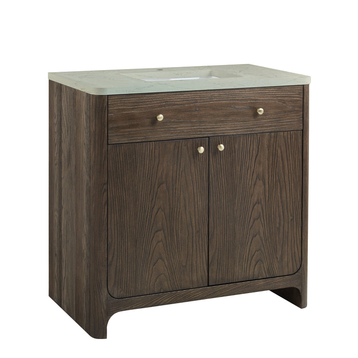 James Martin Gracyn 36" Single Bathroom Vanity, Sable