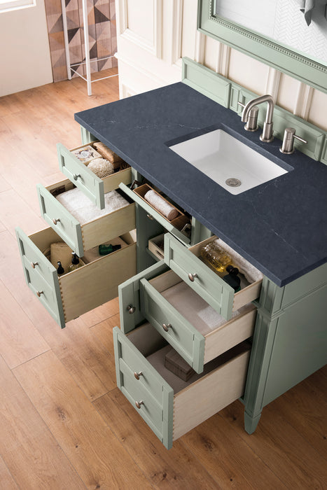 James Martin Brittany 48" Single Bathroom Vanity, Sage Green